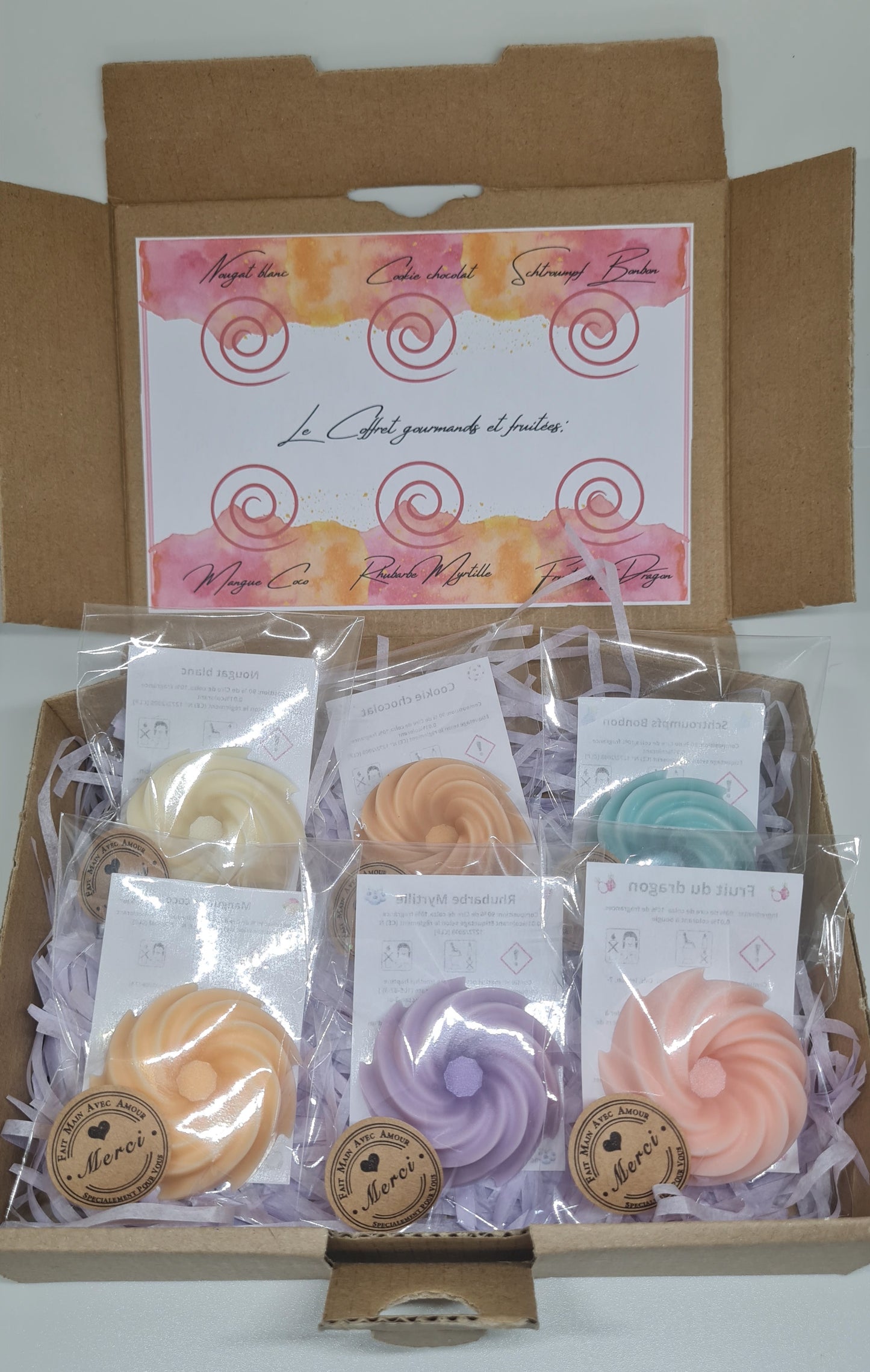 Le coffret fondants